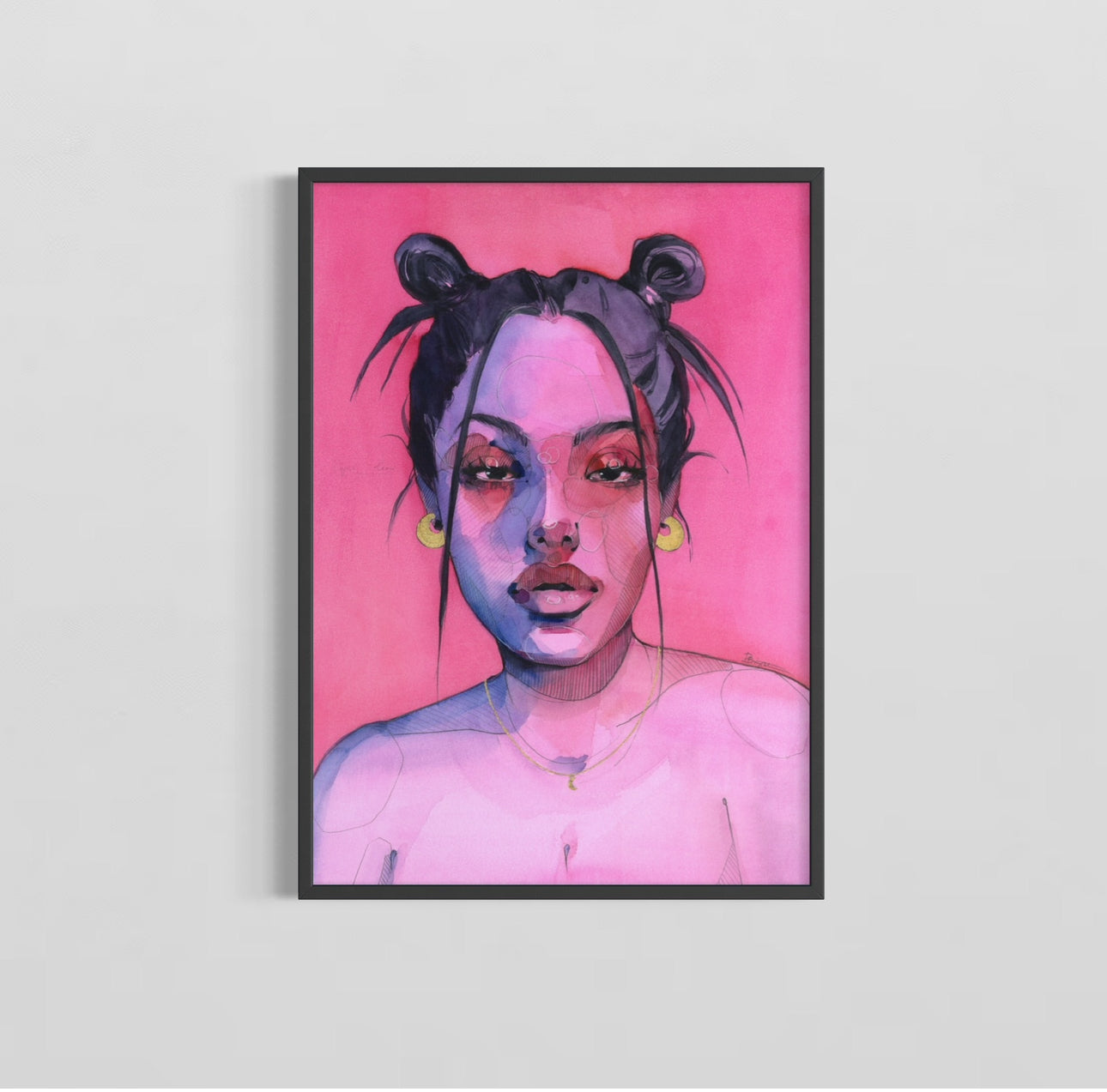 Pink madness - original painting