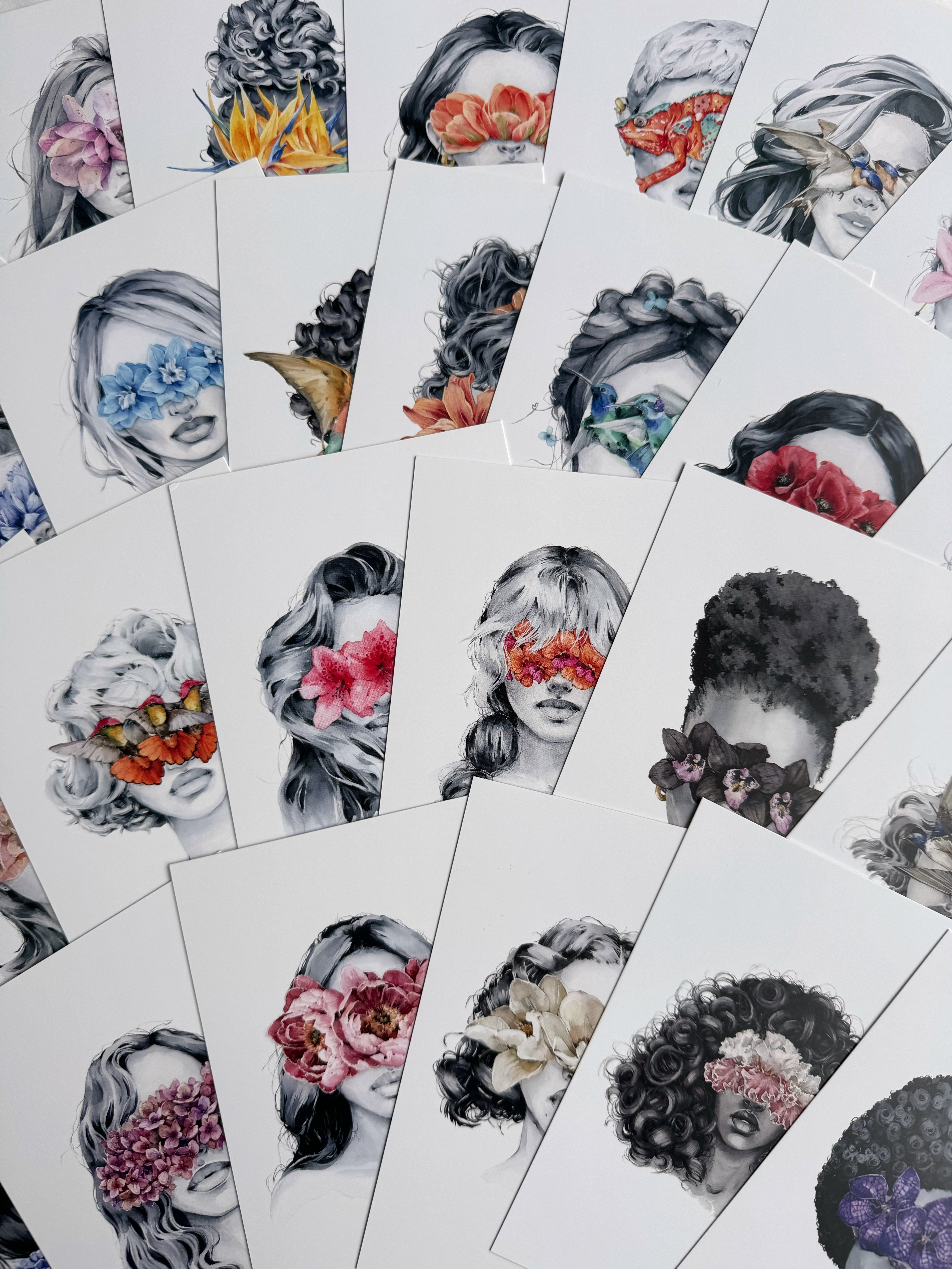 Mini Blindfolded collection - Set of 28 prints (updated July 2024)