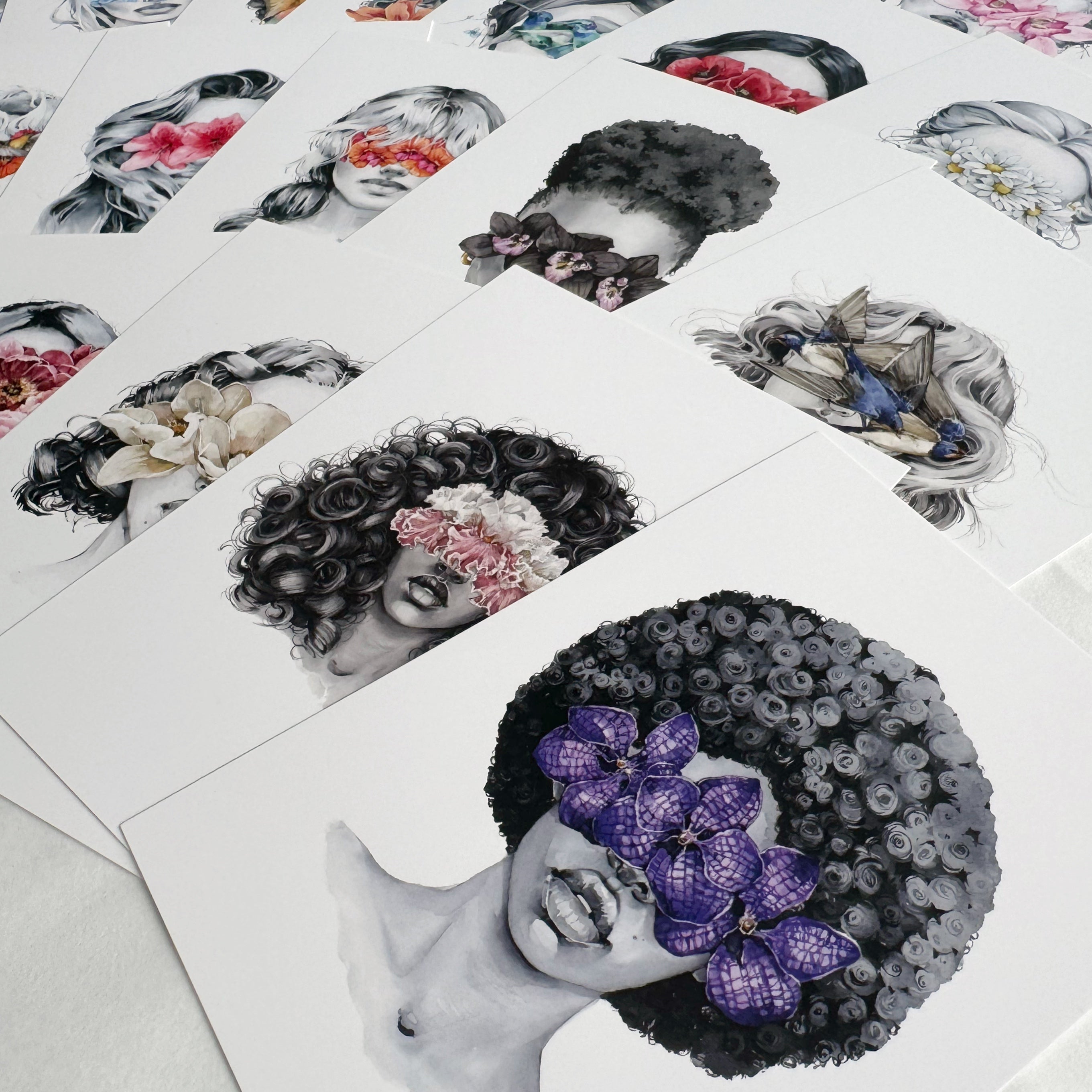 Mini Blindfolded collection - Set of 28 prints (updated July 2024)