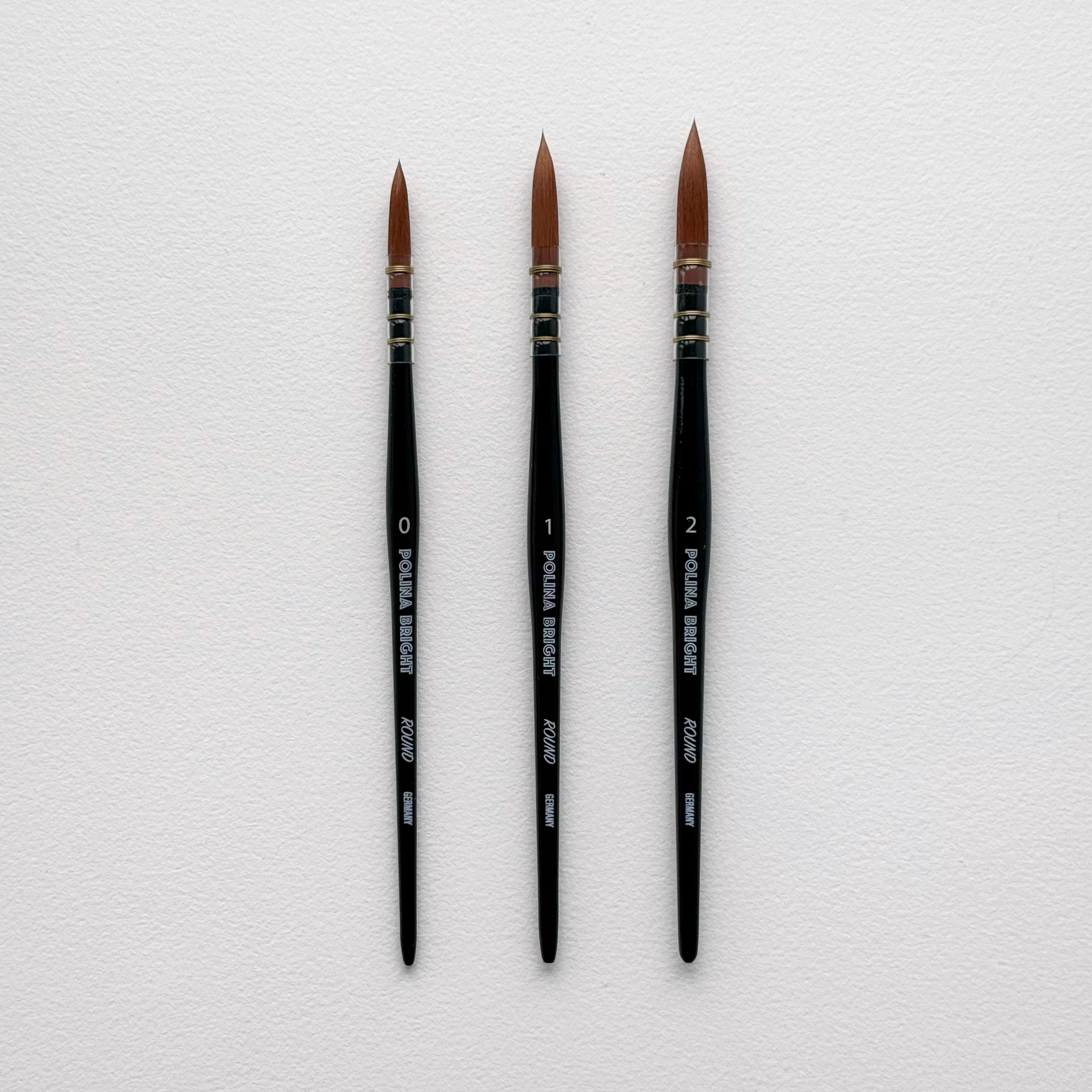 Round brushes - Cruelty free & Vegan